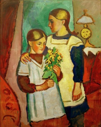 Due sorelle da August Macke