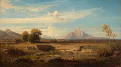 Paesaggio collinare da August Seidel