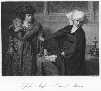 Scena da Misura per Misura da August Spiess