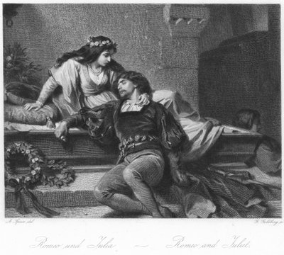 Scena da Romeo e Giulietta da August Spiess