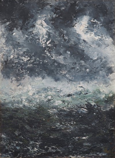 Paesaggio tempestoso, 1894 da August Strindberg