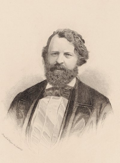 Ritratto del violinista e compositore Joseph Joachim 1831-1907 da August Weger
