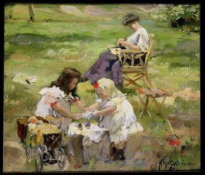 Il Picnic da August Willem van Voorden