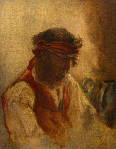 Tirolese ferito da August von Pettenkofen
