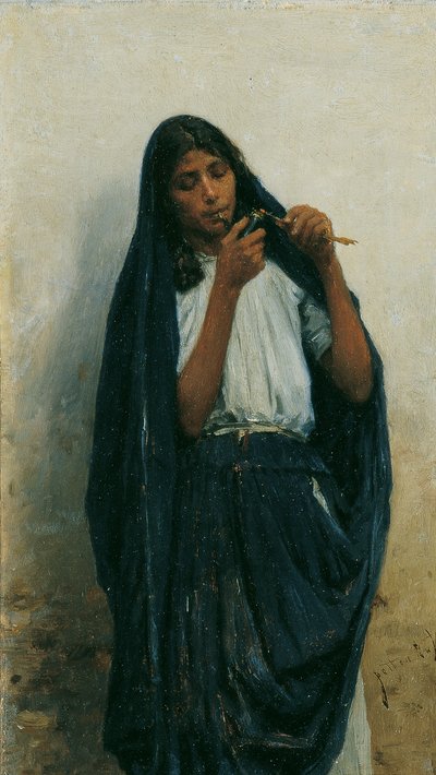 Zingara da August von Pettenkofen