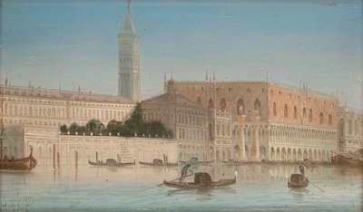 August von Siegen Palazzo Ducale di Venezia da August von Siegen
