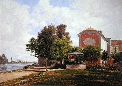 Il Cabaret Maurice a Bougival da Auguste Paul Charles Anastasi