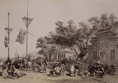 La facciata del grande tempio di Macao, tavola 9 da 