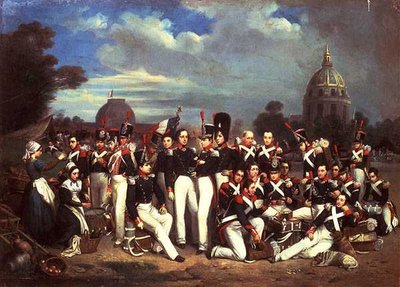 Compagnia della Seconda Legione, nel Campo di Marte da Auguste Antoine Masse
