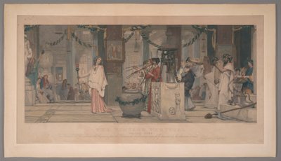 La festa della vendemmia: Antica Roma da Auguste Blanchard