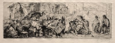 Circo ambulante da Auguste Brouet