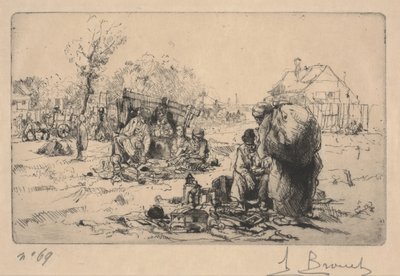 Venditori di Cianfrusaglie da Auguste Brouet