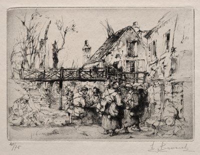 La Sosta al Villaggio da Auguste Brouet
