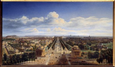 Veduta di Parigi dall