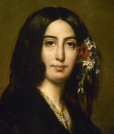 Ritratto di George Sand da Auguste Charpentier