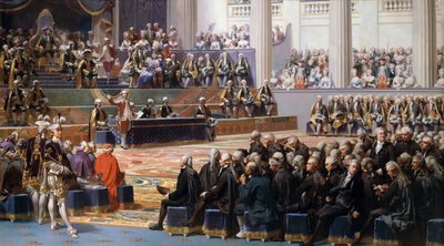 Apertura degli Stati Generali a Versailles, 5 maggio 1789 da Louis Charles Auguste Couder