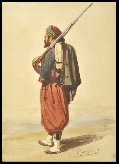 Zouave da Auguste Delacroix