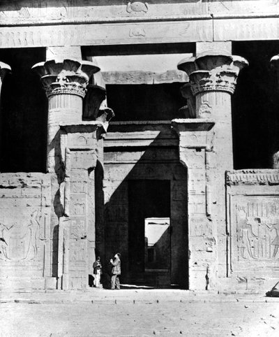 Tempio di Edfu, Egitto, 1893 da Auguste Edouard Mariette