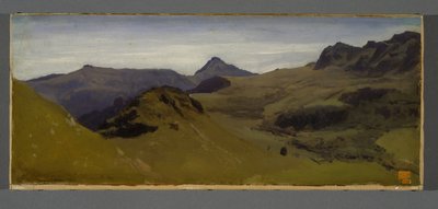 Paesaggio in Alvernia, c.1850 da Auguste Francois Bonheur