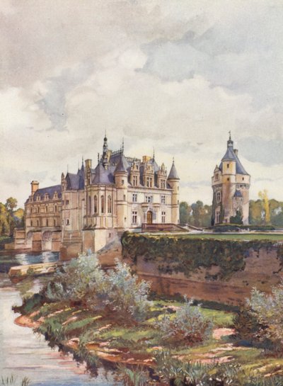 Francia: Il Castello di Chenonceaux da Auguste Gerardin