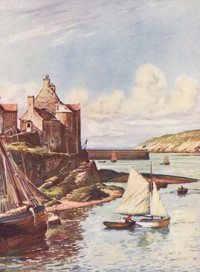 Francia: Il Porto di Conquet da Auguste Gerardin