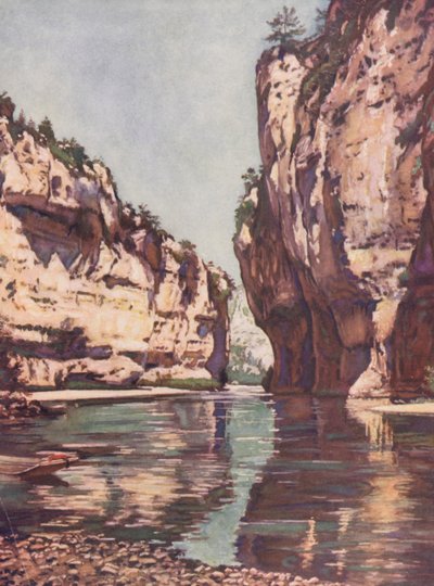 Francia: Le Gole del Tarn da Auguste Gerardin