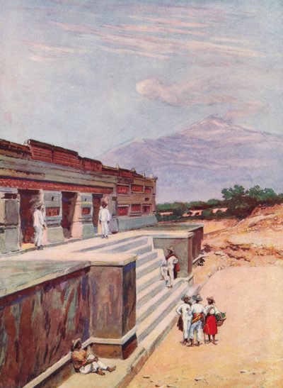 Le rovine di Mitla, Messico da Auguste Gerardin
