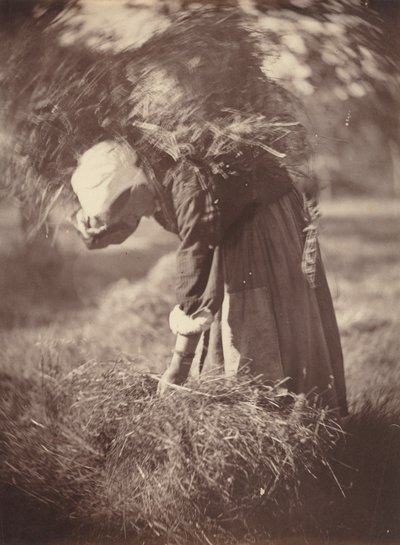 Contadino, c. 1870 da Auguste Giraudon