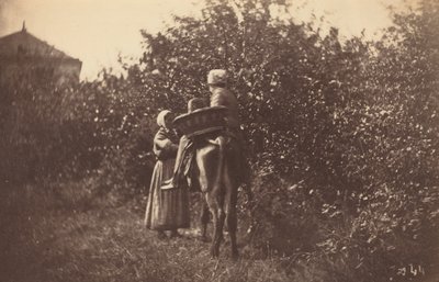 Due Donne con Asino da Auguste Giraudon
