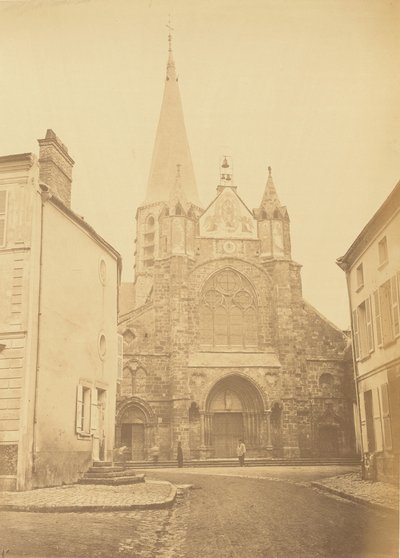 Eglise de Priseaux (Loiret) Vicino alla stazione di Ce Nom da Auguste Hippolyte Collard