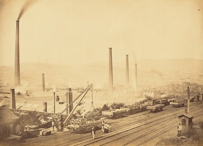 Filiale e stabilimenti Pétin e Gaudet a Saint-Chamond da Auguste Hippolyte Collard