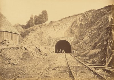 Ingresso al Souterrain de Sauvage, Côté de Paris da Auguste Hippolyte Collard