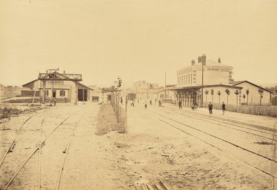 Stazione di Montbrison da Auguste Hippolyte Collard
