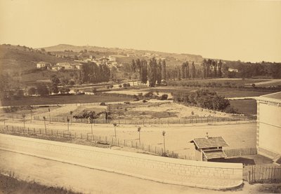 Lozanne, Veduta dal ponte della ferrovia da Auguste Hippolyte Collard