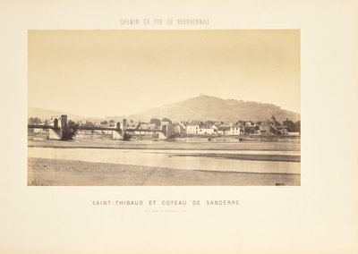 Saint-Thibaud e Coteau de Sancerre, vista dal Chemin der Fer da Auguste Hippolyte Collard