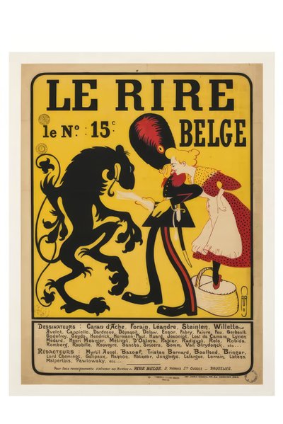 Il sorriso belga da Auguste Jean Baptiste Roubille