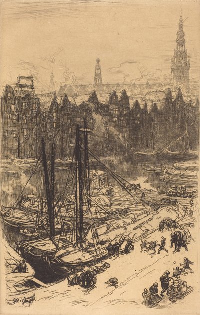 Amsterdam vista dall