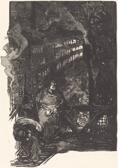 Atelier de magisserie aux Gobelins, pubblicato 1901 da Auguste Lepere