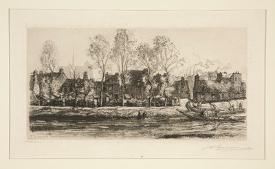 Bordi della Somme ad Amiens da Auguste Lepere