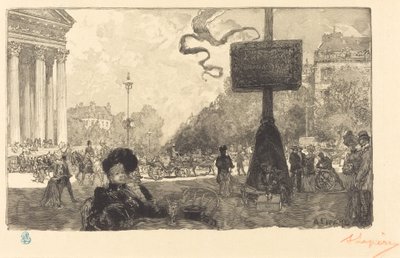 Angolo della Rue Royale da Auguste Lepere