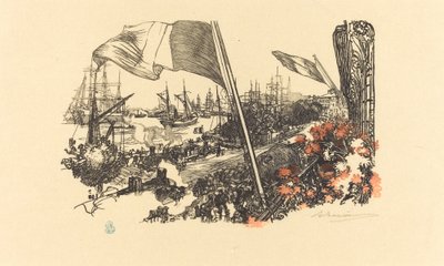 Pagina di dedica da Auguste Lepere