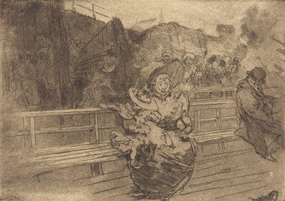 Partenza per Greenwich, 1891 da Auguste Lepere