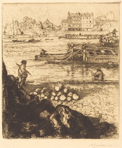 Scaricatore, molo di La Gare da Auguste Lepere