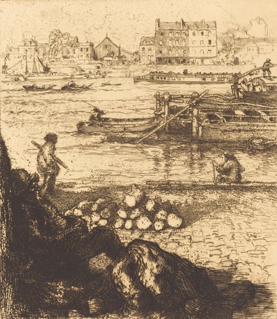 Scaricatore, molo di La Gare da Auguste Lepere