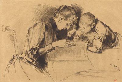 Immagini Les images, 1889 da Auguste Lepere