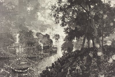 La Neige à Paris da Auguste Lepere