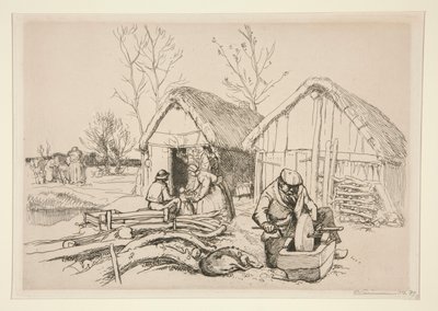 La casa del taglialegna (Vendée) da Auguste Lepere