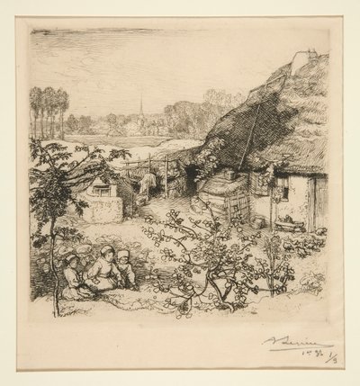 Il Nido (Saint-Jean-de-Monts) da Auguste Lepere