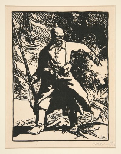 Il soldato prussiano da Auguste Lepere