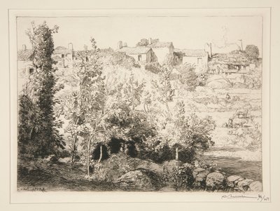 Il Villaggio di La Meule (Ile d da Auguste Lepere